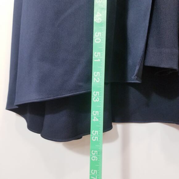 Adrianna Papell Blue Jumpsuit Pantsuit Dress High Low - Picture 7 of 12